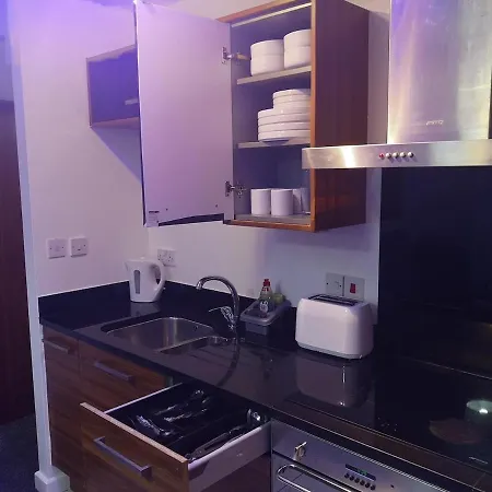 Modern 1 Bed Centre 公寓 布雷得佛